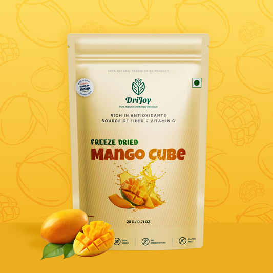 Freeze Dried Mango Cube