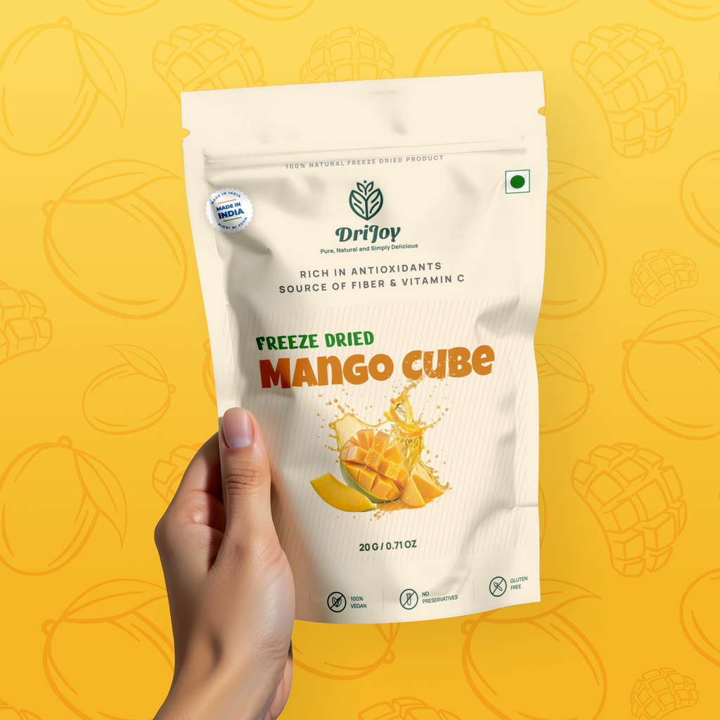 Freeze Dried Mango Cube