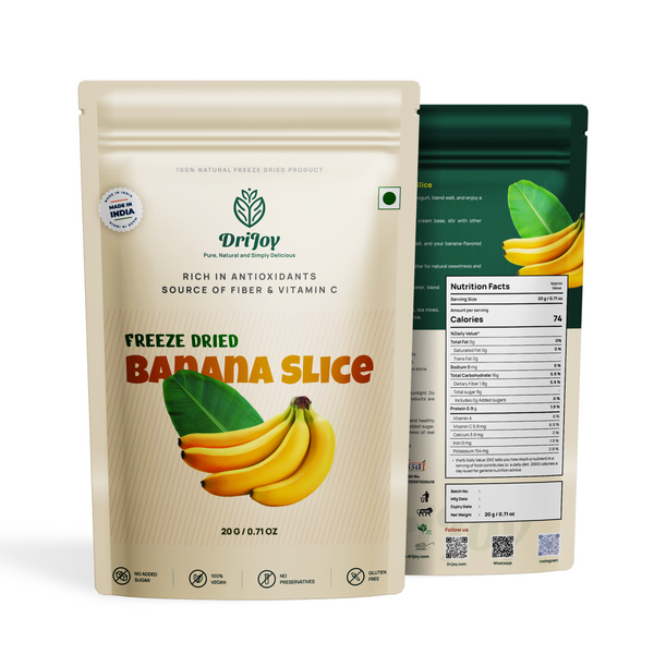 Freeze Dried Banana Slice