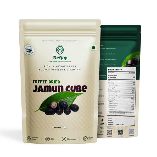 Freeze Dried Jamun Cube